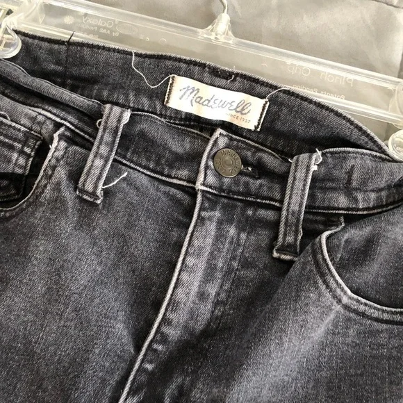 Madewell. 10” High Rise Skinny Skinny Jeans Size 29 - Picture 3 of 4